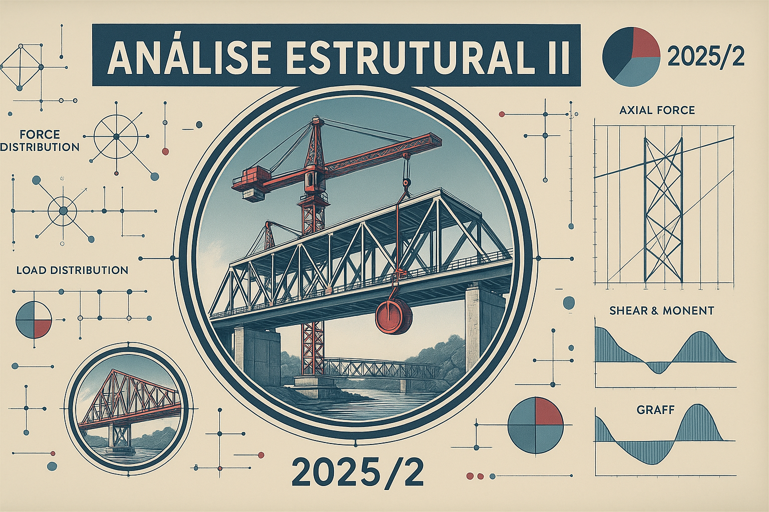 024587 - Análise Estrutural II - 2025/2:Bacharelado em Engenharia Civil, Bacharelado, 6º Período, Turno Integral (2025)