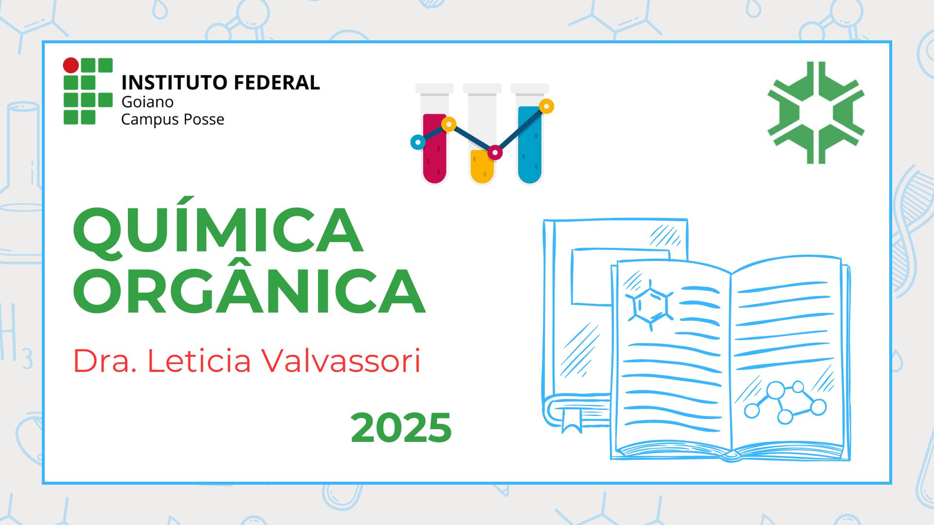 024274 - Química Orgânica - 2025/2:Bacharelado em Agronomia, Bacharelado, 2º Período, Turno Integral (2025)