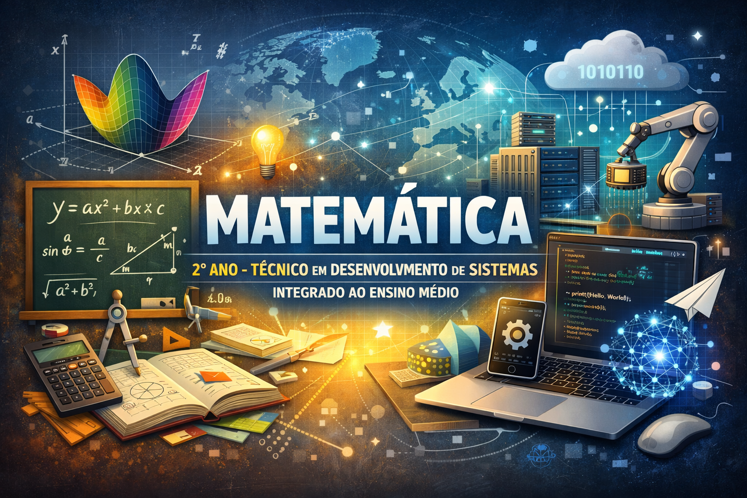 027611 - Matemática II - 2026/1:Técnico em Desenvolvimento de Sistemas Integrado ao Ensino Médio, Integrado, 2º Período, Matriz 386, Turno Matutino (2026)