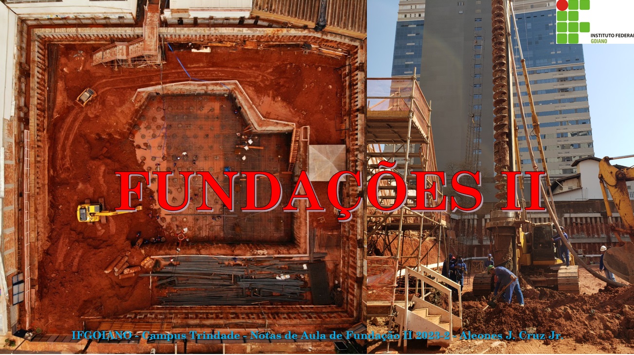 027716 - Fundações II - 2026/1:Bacharelado em Engenharia Civil, Bacharelado, 9º Período, Matriz 571, Turno Integral (2026)