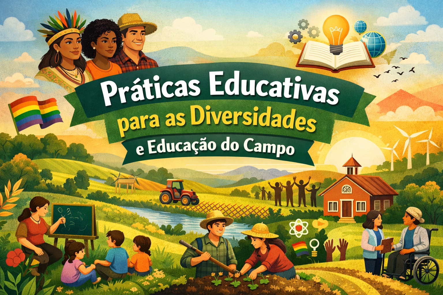 027992 - Práticas educativas para as diversidades e Educação do campo - 2025/2:Mestrado Profissional em Formação de Professores e Práticas Educativas, Mestrado, 1º Período, Matriz 564, Turno Integral (2025)