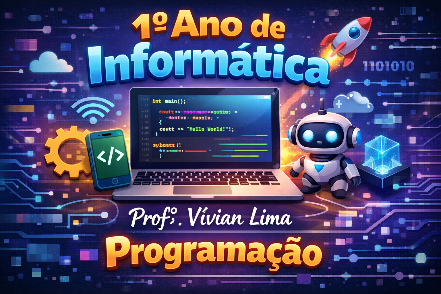 029612 - Programação - 2026/1:Técnico em Informática para Internet Integrado ao Ensino Médio - Urutaí, Integrado, 1º Período, Matriz 582, Turno Integral (2026)