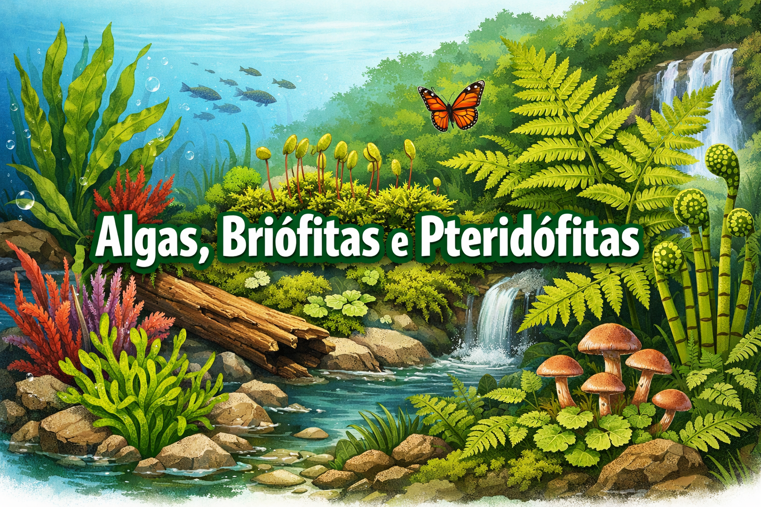 028615 - Algas, Briófitas e Pteridófitas - 2026/1:Licenciatura em Ciências Biológicas, Licenciatura, 2º Período, Matriz 577, Turno Noturno (2026)