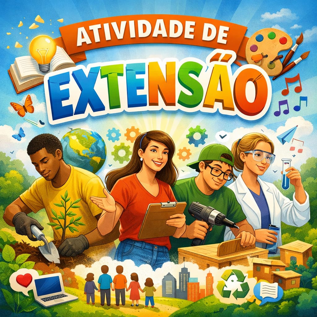 030616 - Atividades de Extensão - 2026/1:Licenciatura em Ciências Biológicas, Licenciatura, 1º Período, Matriz 577, Turno Noturno (2026)