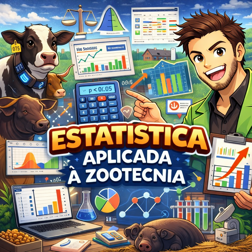 029831 - Estatística Aplicada à Zootecnia - 2026/1:Bacharelado em Zootecnia, Bacharelado, 3º Período, Matriz 208, Turno Integral (2026)