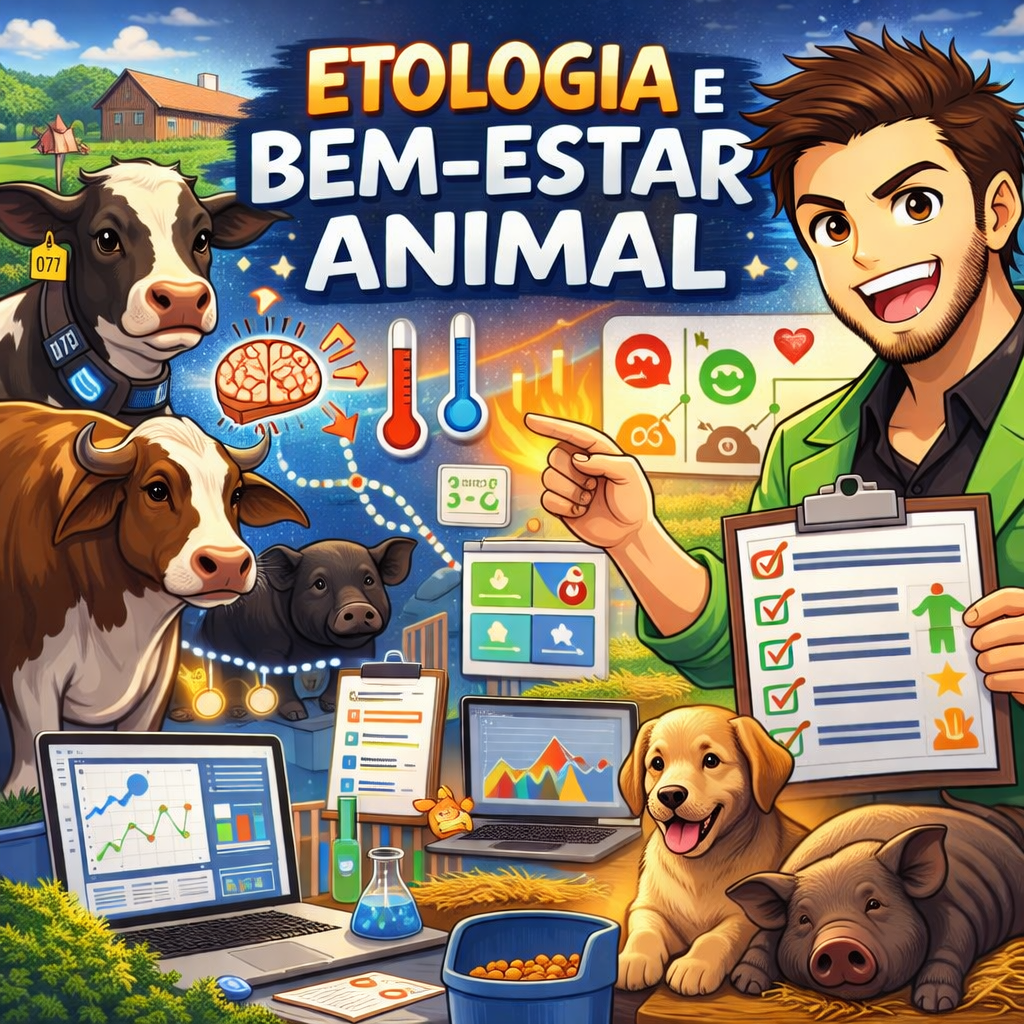 029837 - Etologia e Bem Estar Animal - 2026/1:Bacharelado em Zootecnia, Bacharelado, 5º Período, Matriz 208, Turno Integral (2026)