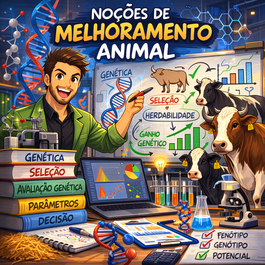 029839 - Noções de Melhoramento Animal - 2026/1:Bacharelado em Zootecnia, Bacharelado, 5º Período, Matriz 208, Turno Integral (2026)
