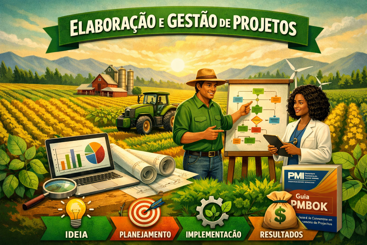 027823 - Elaboração e Gestão de Projetos - 2026/1:Bacharelado em Agronomia, Bacharelado, 9º Período, Matriz 205, Turno Integral (2026)
