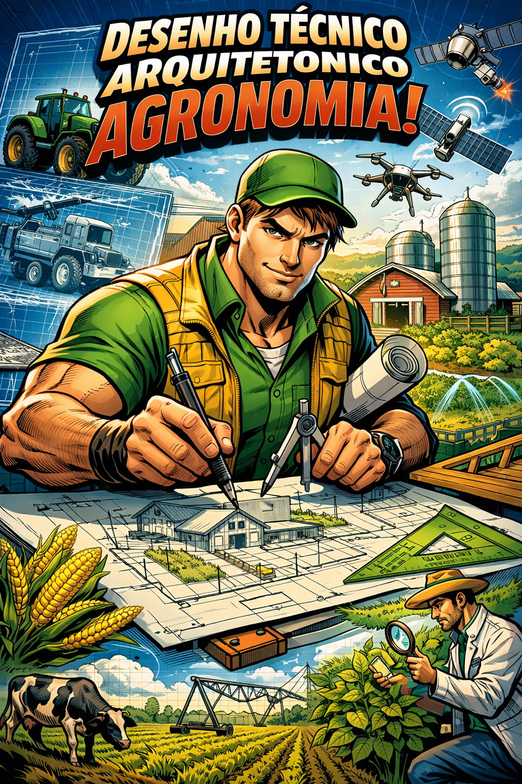 029744 - Desenho Técnico - 2026/1:Bacharelado em Agronomia, Bacharelado, 1º Período, Matriz 578, Turno Integral (2026)