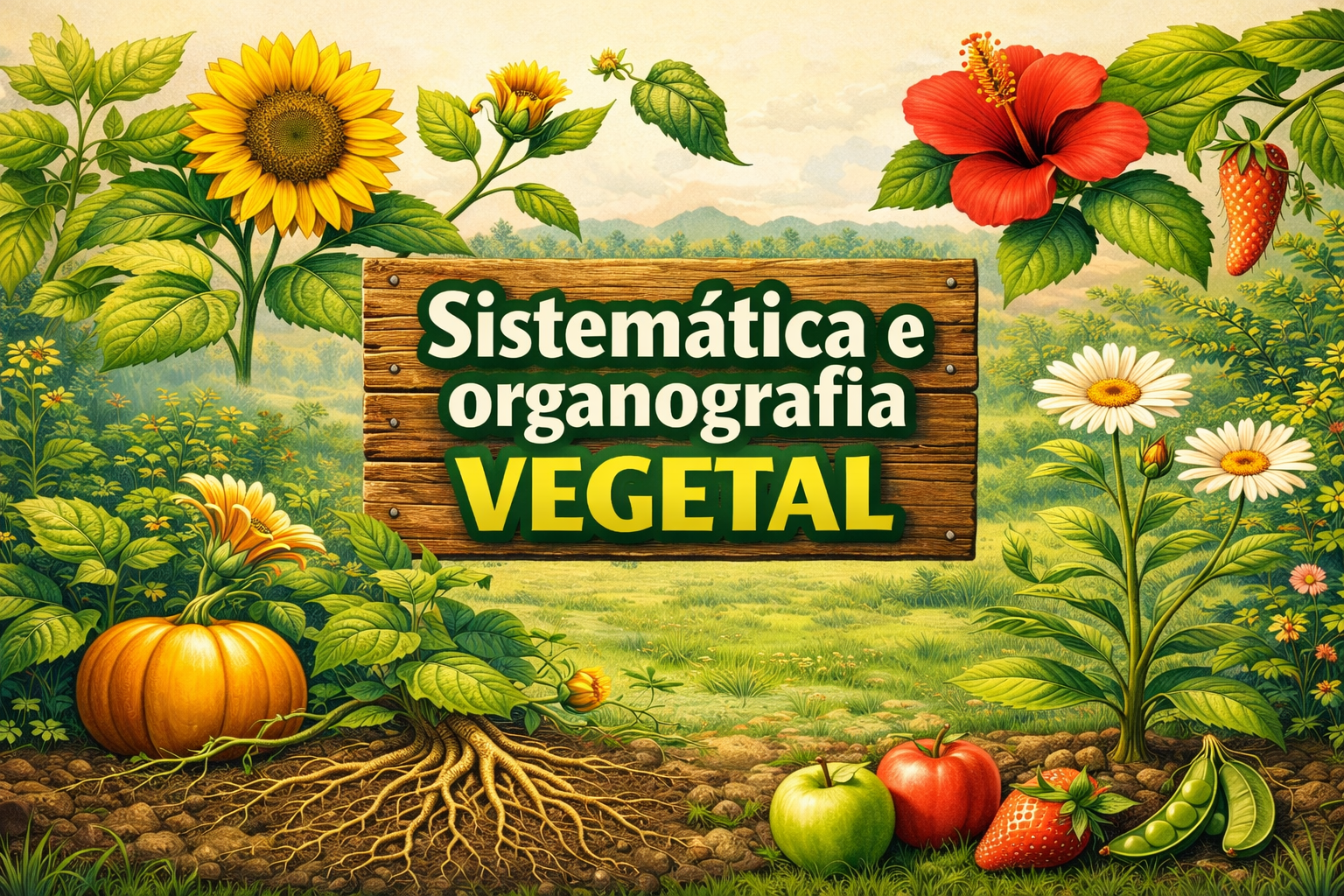 028292 - Sistemática e Organografia Vegetal - 2026/1:Bacharelado em Agronomia, Bacharelado, 3º Período, Matriz 280, Turno Integral (2026)