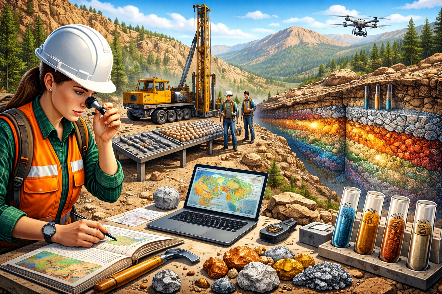 028701 - Pesquisa Mineral - 2026/1:Técnico em Mineração Integrado ao Ensino Médio, Integrado, 3º Período, Matriz 240, Turno Integral (2026)