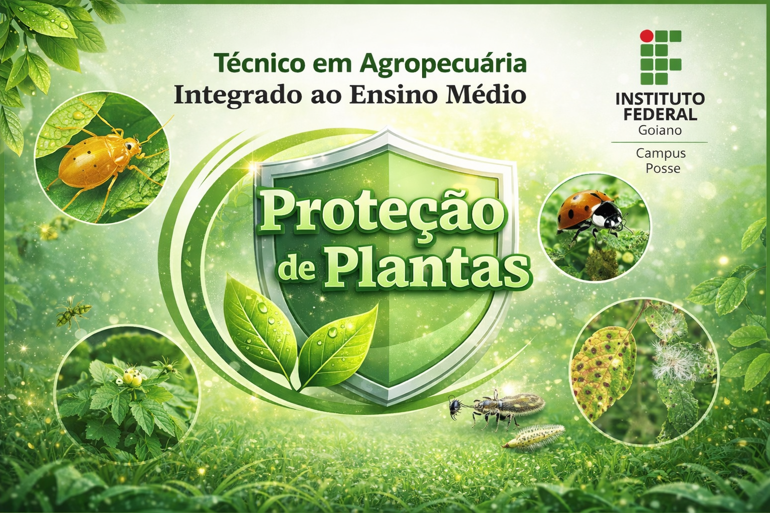 028053 - Proteção de Plantas - 2026/1:Técnico em Agropecuária Integrado ao Ensino Médio, Integrado, 2º Período, Matriz 472, Turno Integral (2026)