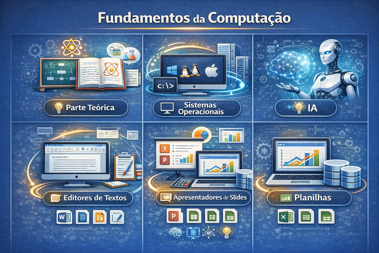 027970 - Fundamentos de Computação - 2026/1:Técnico em Inteligência Artificial Integrado ao Ensino Médio - Hidrolândia, Integrado, 1º Período, Matriz 560, Turno Matutino (2026)
