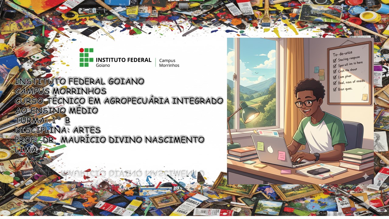 029413 - [MO.FG1] Artes - 2026/1:Técnico em Agropecuária Integrado ao Ensino Médio, Integrado, 1º Período, Matriz 214, Turno Integral (2026)