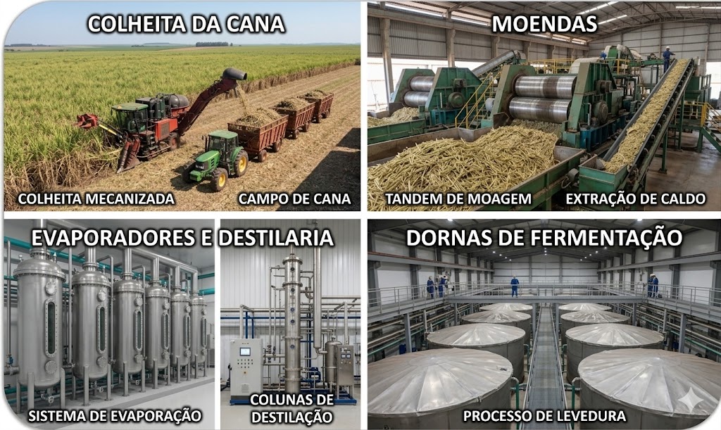 030150 - Tecnologia de Produção de Açúcar e Álcool - 2026/1:Bacharelado em Engenharia Química, Bacharelado, 9º Período, Matriz 194, Turno Integral (2026)