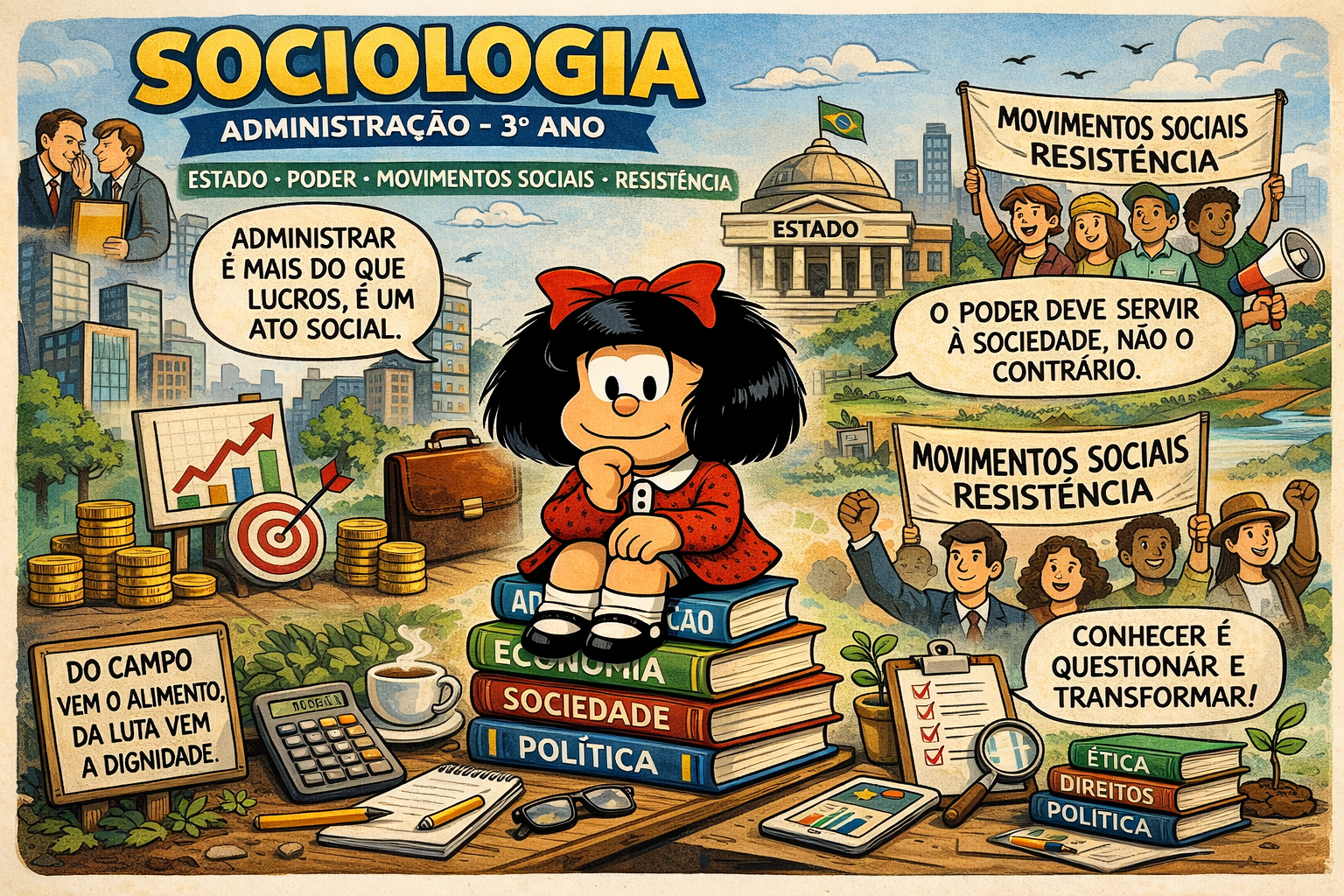 026443 - Sociologia 3 - 2026/1:Técnico em Administração Integrado ao Ensino Médio, Integrado, 3º Período, Matriz 233, Turno Integral (2026)