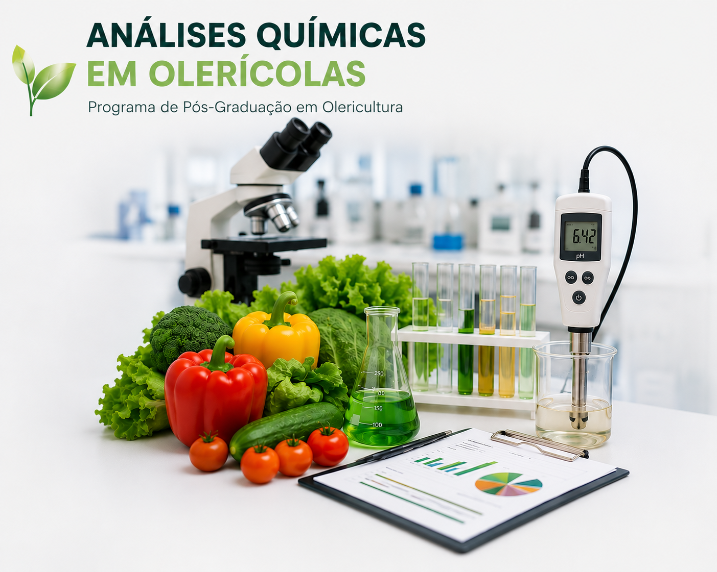 031428 - Análise química de olerícolas - 2026/1:Mestrado Profissional em Olericultura, Mestrado, 1º Período, Matriz 513, Turno Integral (2026)