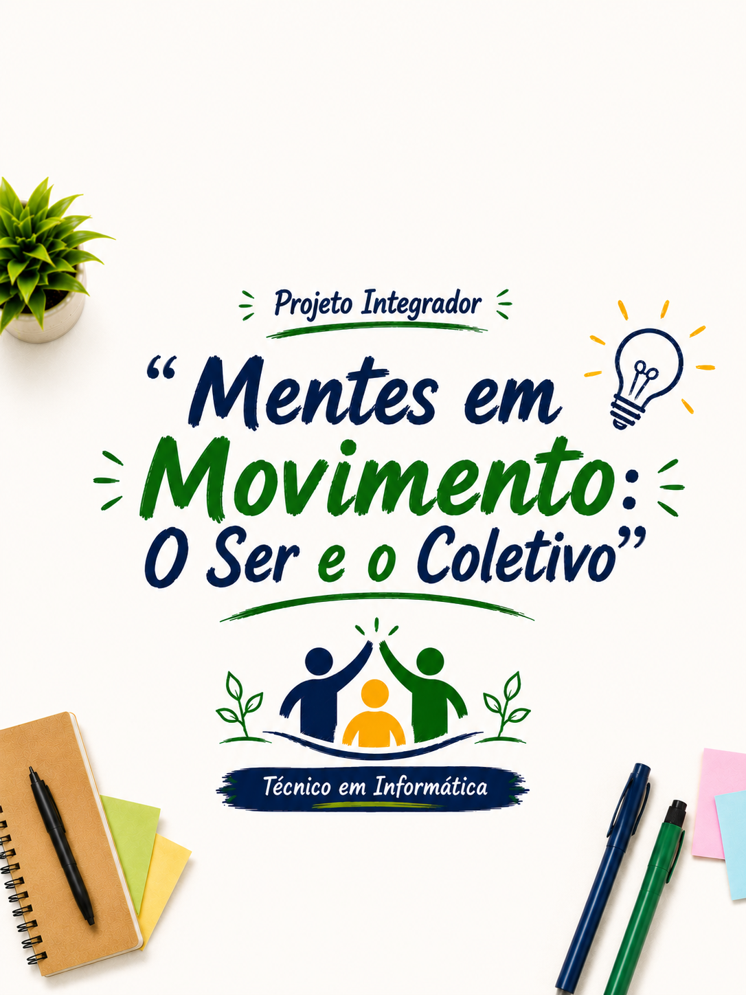 026507 - Eixo de Integração I - 2026/1:Técnico em Informática para Internet Integrado ao Ensino Médio, Integrado, 1º Período, Matriz 232, Turno Integral (2026)