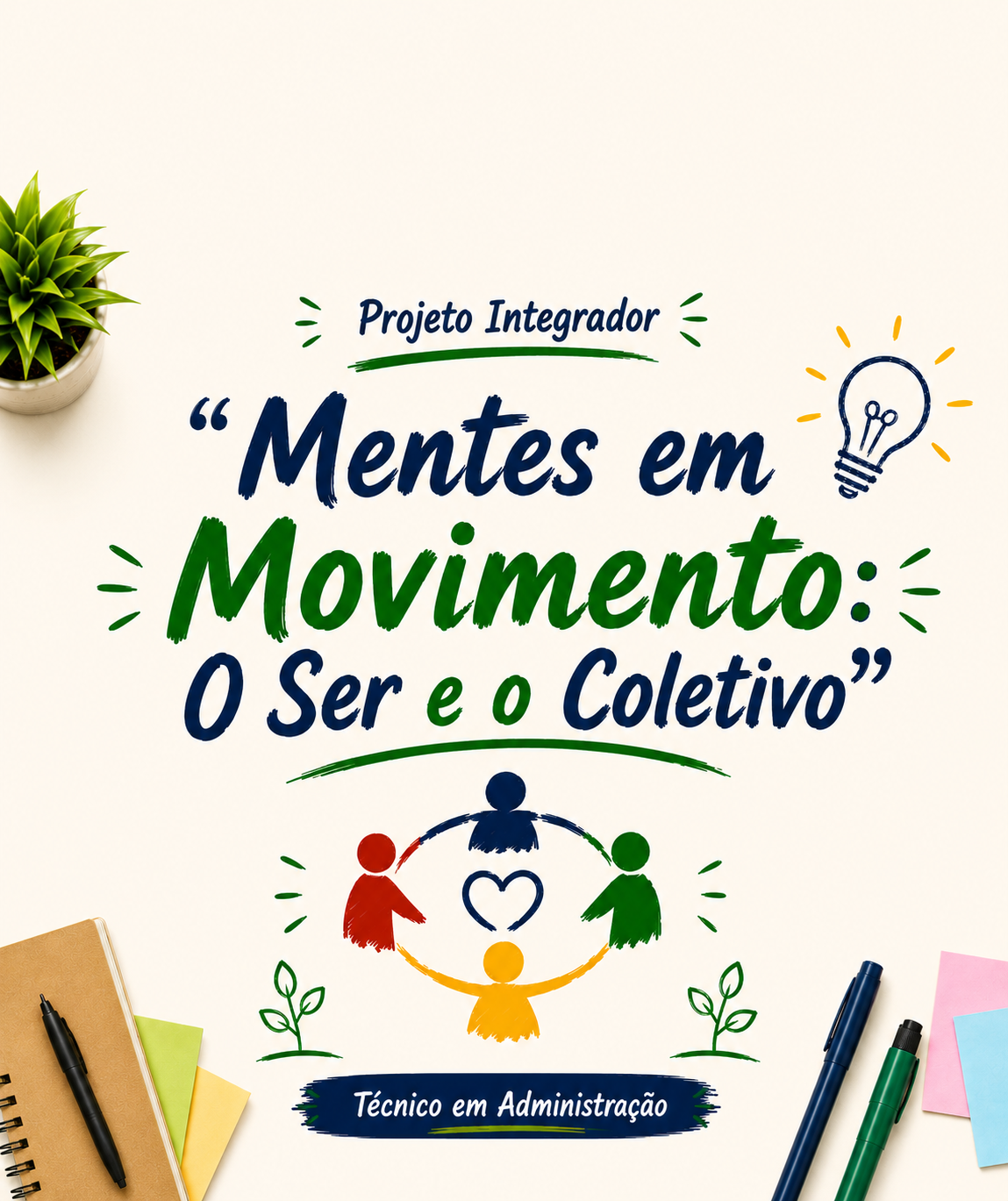 026411 - Eixo articulador 01 - 2026/1:Técnico em Administração Integrado ao Ensino Médio, Integrado, 1º Período, Matriz 233, Turno Integral (2026)
