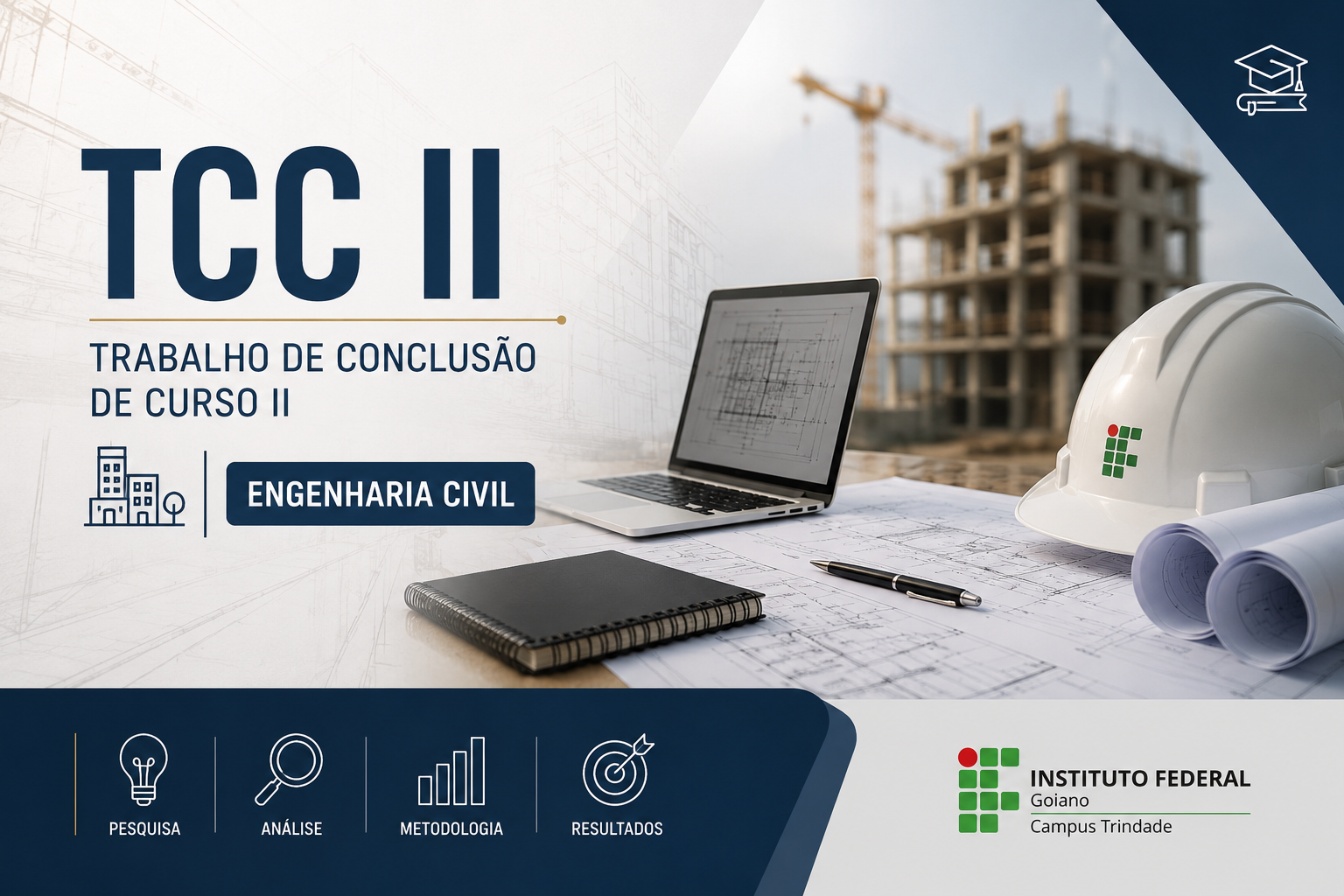 032376 - Trabalho de Conclusão de Curso II - 2026/2:Bacharelado em Engenharia Civil - Trindade, Bacharelado, 10º Período, Matriz 571, Turno Noturno (2026)