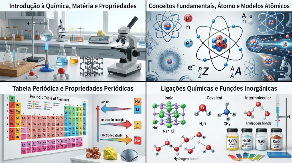 033713 - Química Geral - 2026/2:Técnico em Química, Subsequente, 1º Período, Matriz 371, Turno Integral (2026)