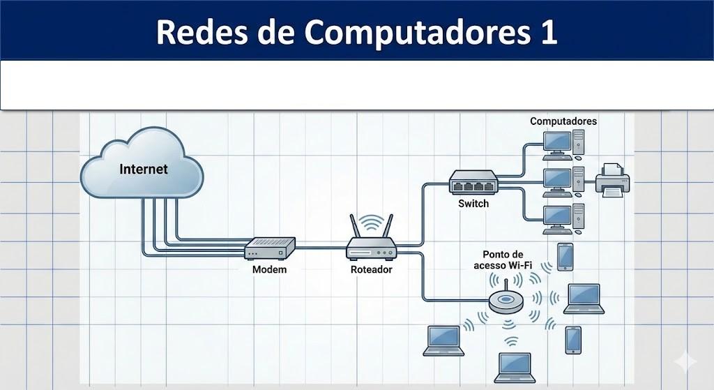 033008 - Redes de Computadores 1 - 2026/2:Bacharelado em Ciência da Computação, Bacharelado, 4º Período, Matriz 353, Turno Noturno (2026)