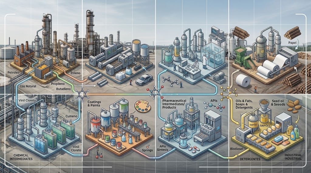 033377 - Processos Químicos Orgânicos - 2026/2:Técnico em Química, Subsequente, 4º Período, Matriz 371, Turno Noturno (2026)