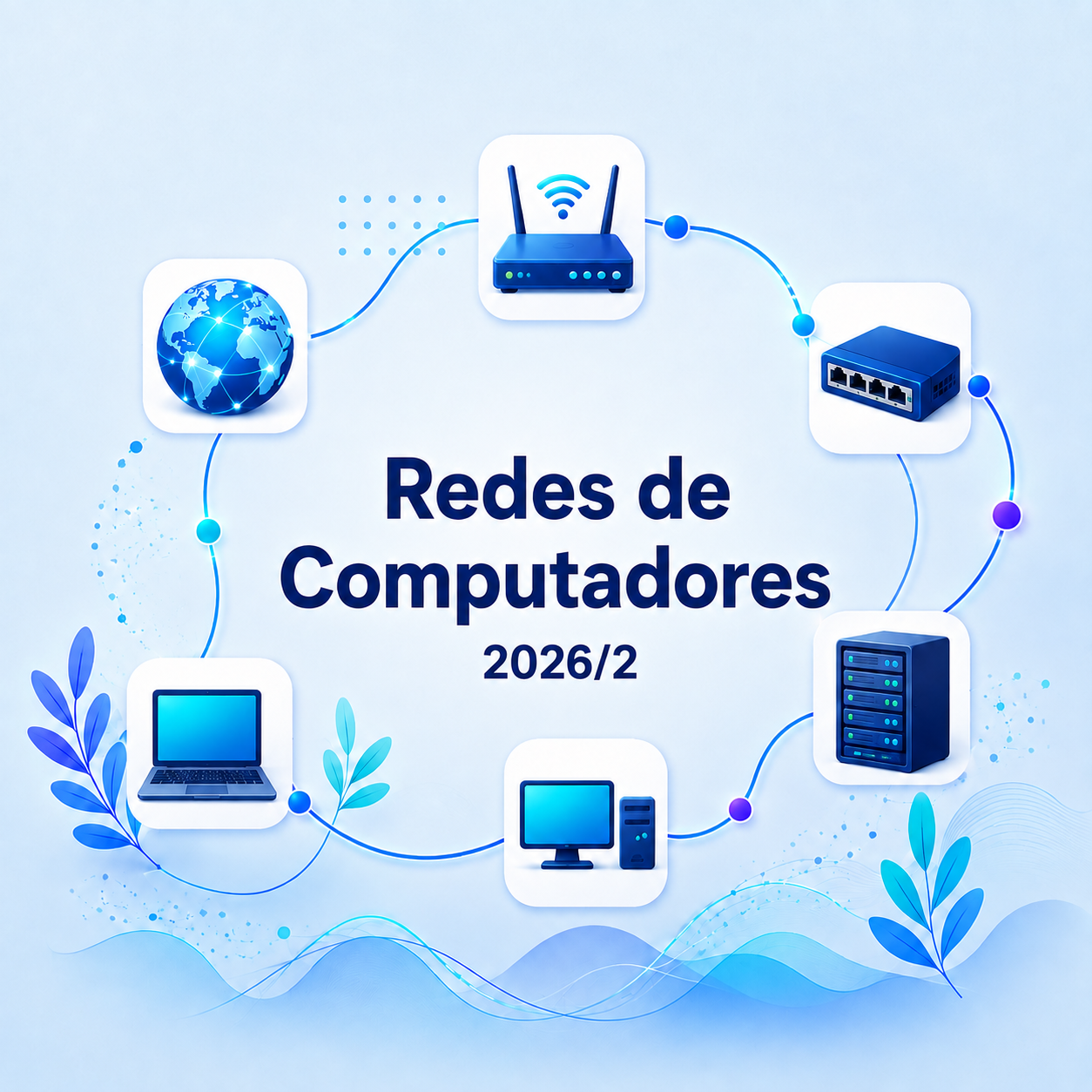 033888 - [MO.TSI2] Redes de Computadores - 2026/2:Superior de Tecnologia em Sistemas para Internet, Tecnologia, 2º Período, Matriz 276, Turno Noturno (2026)