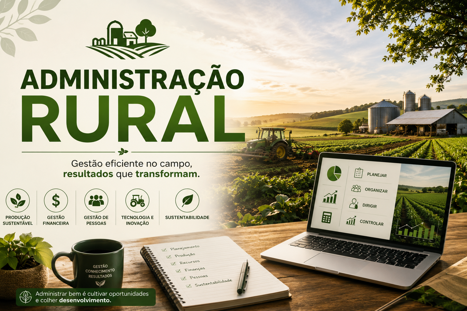 032694 - Administração Rural - 2026/2:Bacharelado em Agronomia, Bacharelado, 8º Período, Matriz 205, Turno Integral (2026)