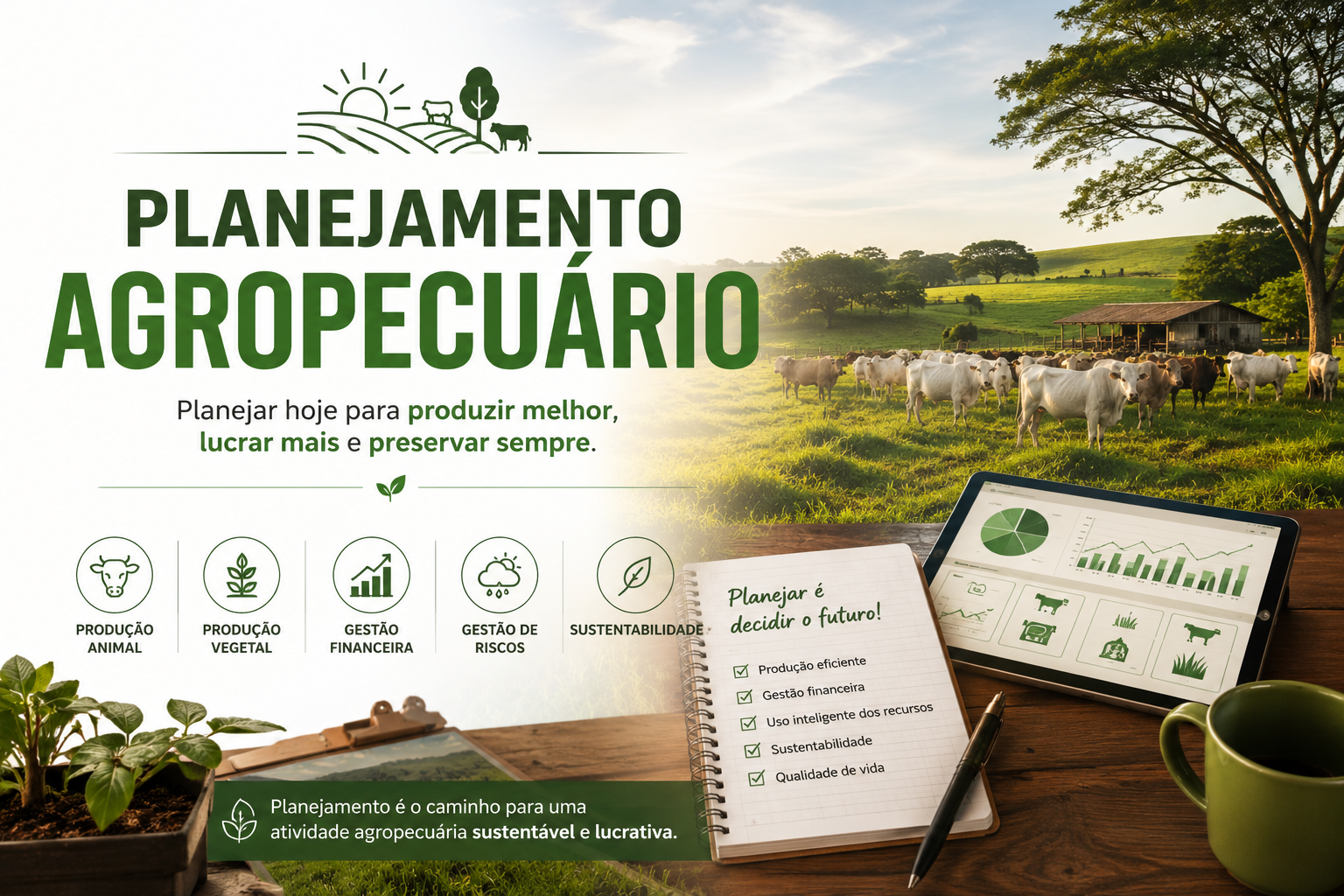032613 - Planejamento Agropecuário - 2026/2:Bacharelado em Zootecnia - Ceres, Bacharelado, 8º Período, Matriz 149, Turno Integral (2026)