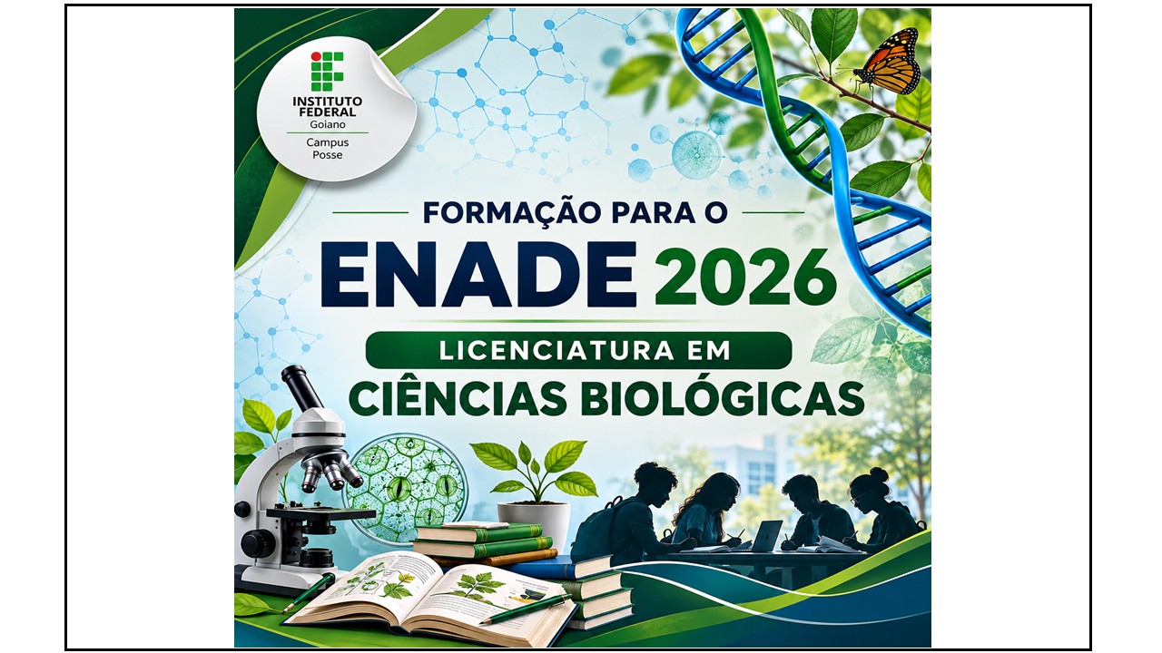 Formação ENADE 2026 - Licenciatura em Ciências Biológicas