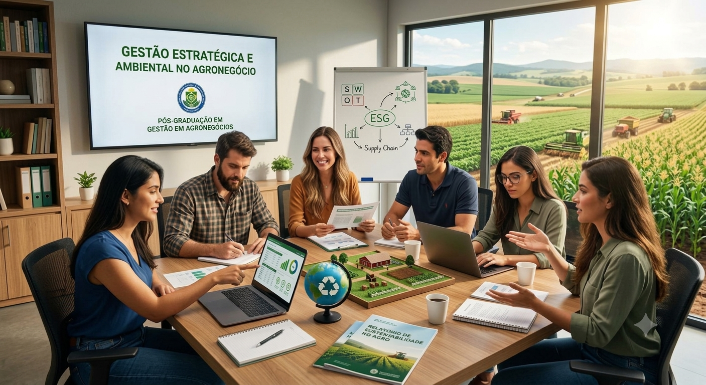 026810 - Gestão Estratégica e Ambiental - 2026/2:Gestão em Agronegócio, Especialização, 1º Período, Matriz 572, Turno Diurno (2026)
