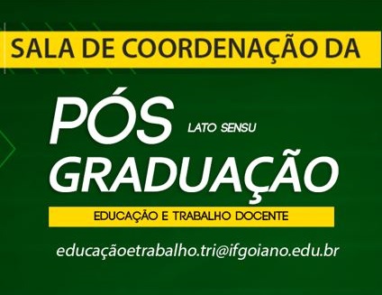 Sala de Coordenação da Pós-Graduação - Informes Gerais e Avisos