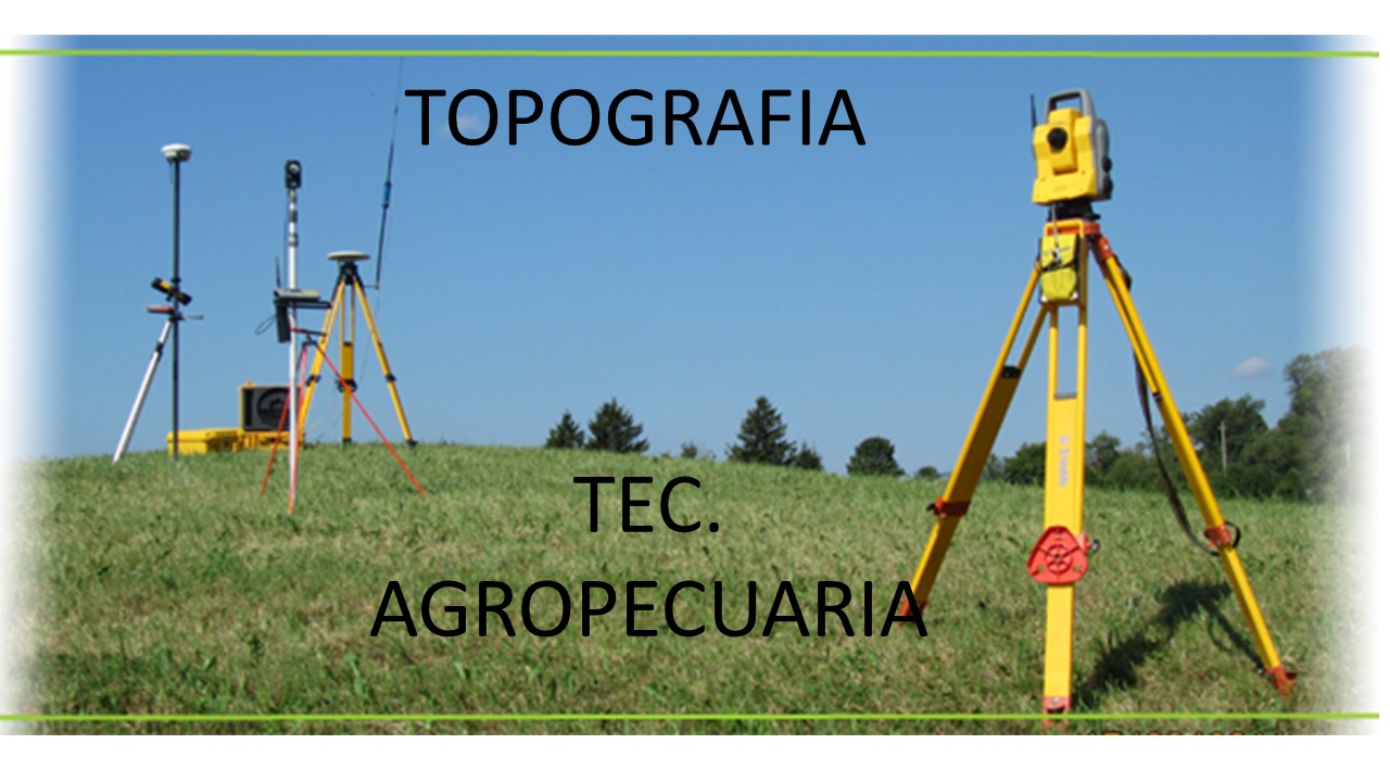 Técnico em Agropecuária Vespertino - Urutaí - 20212.01AGP11V.2V - 2021/2 ( 2º período ) - 170495 - Topografia - Técnico Urutaí