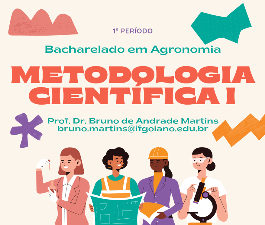 001514 - Metodologia Científica I - 2022/1:Bacharelado em Agronomia, Bacharelado, 1º Período, Turno Integral (2022)