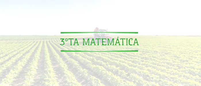 001335 - Matemática III - 2022/1:Técnico em Agropecuária Integrado ao Ensino Médio, Integrado, 3º Período, Turno Matutino (2022)