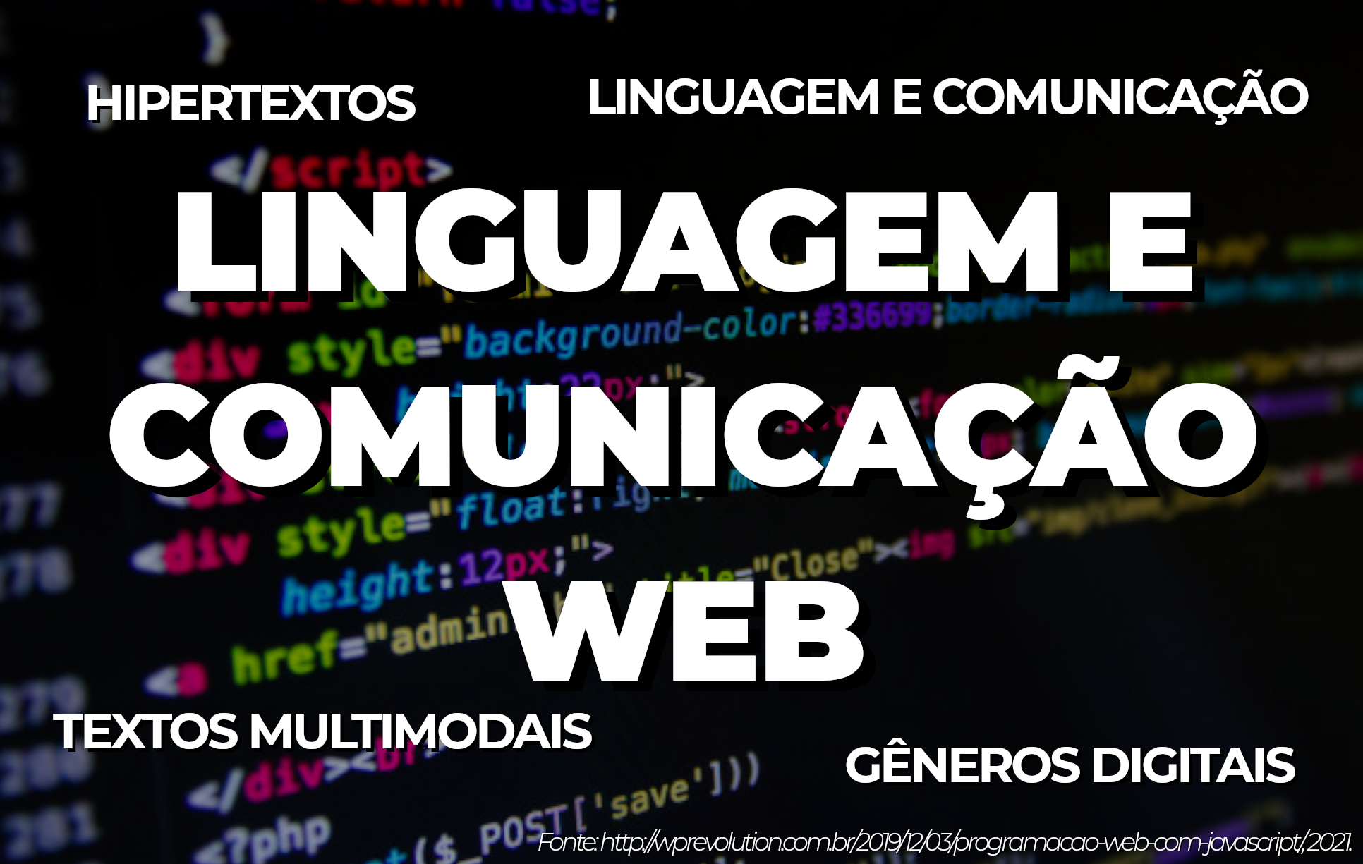 Curso Técnico em Informática para Internet Subsequente ao Ensino Médio - Trindade - 20211.08INI11E.3D-PAG - 2021/1 ( 3º período ) - 158084 - Linguagem e Comunicação Web