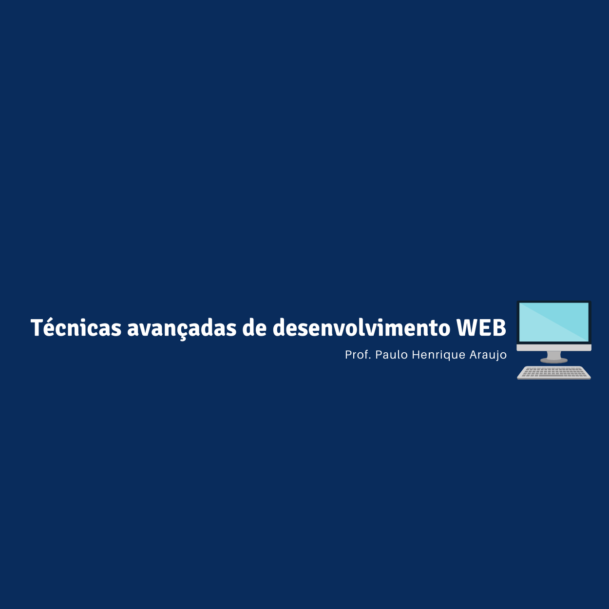 Técnico em Informática para Internet Integrado ao Ensino Médio - Ceres - 20211.03INI10I.3 - 2021/1 ( 3º período ) - 160553 - Técnicas Avançadas de Desenvolvimento Web