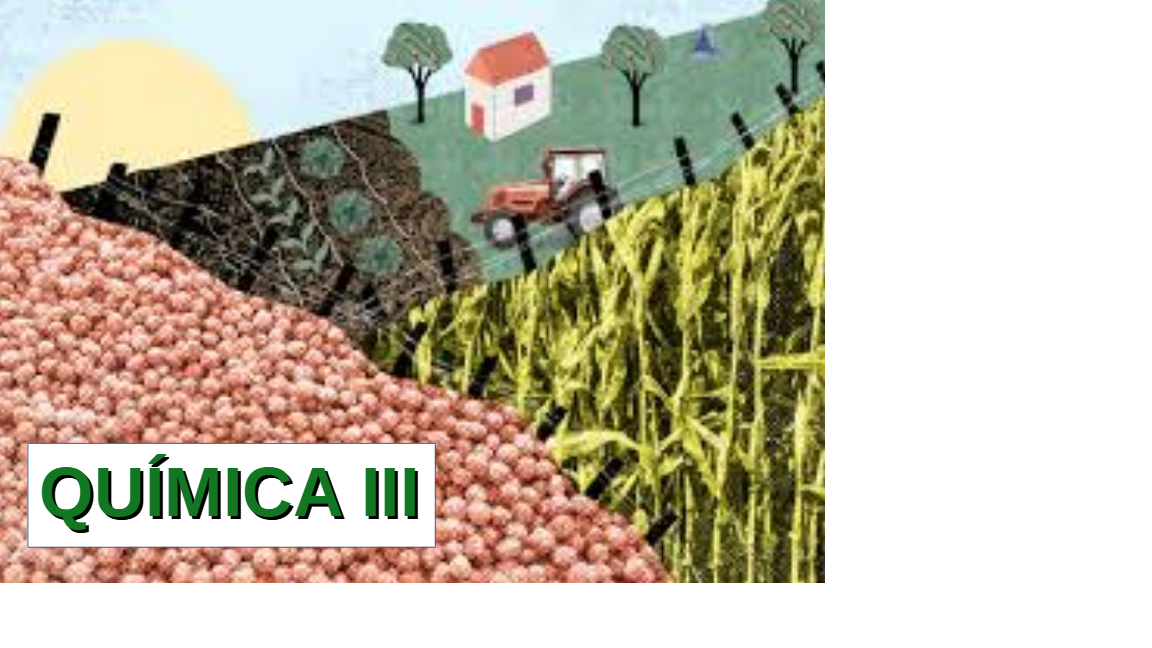 005367 - Química III - 2023/1:Técnico em Agropecuária Integrado ao Ensino Médio, Integrado, 3º Período, Turno Integral (2023)