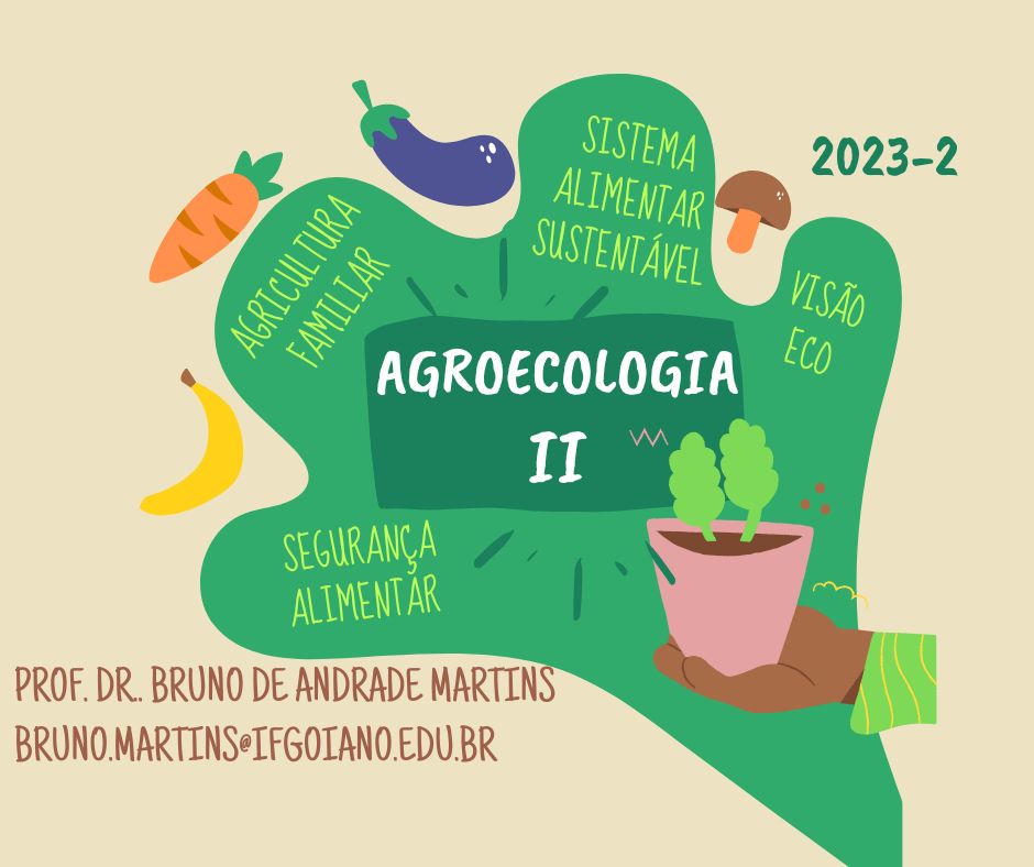 007948 - Agroecologia II - 2023/2:Bacharelado em Agronomia, Bacharelado, 5º Período, Turno Integral (2023)