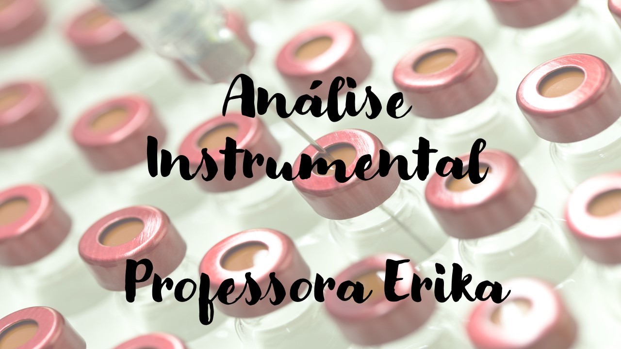 012247 - Análise Instrumental - 2024/1:Técnico em Química Integrado ao Ensino Médio, Integrado, 3º Período, Turno Integral (2024)