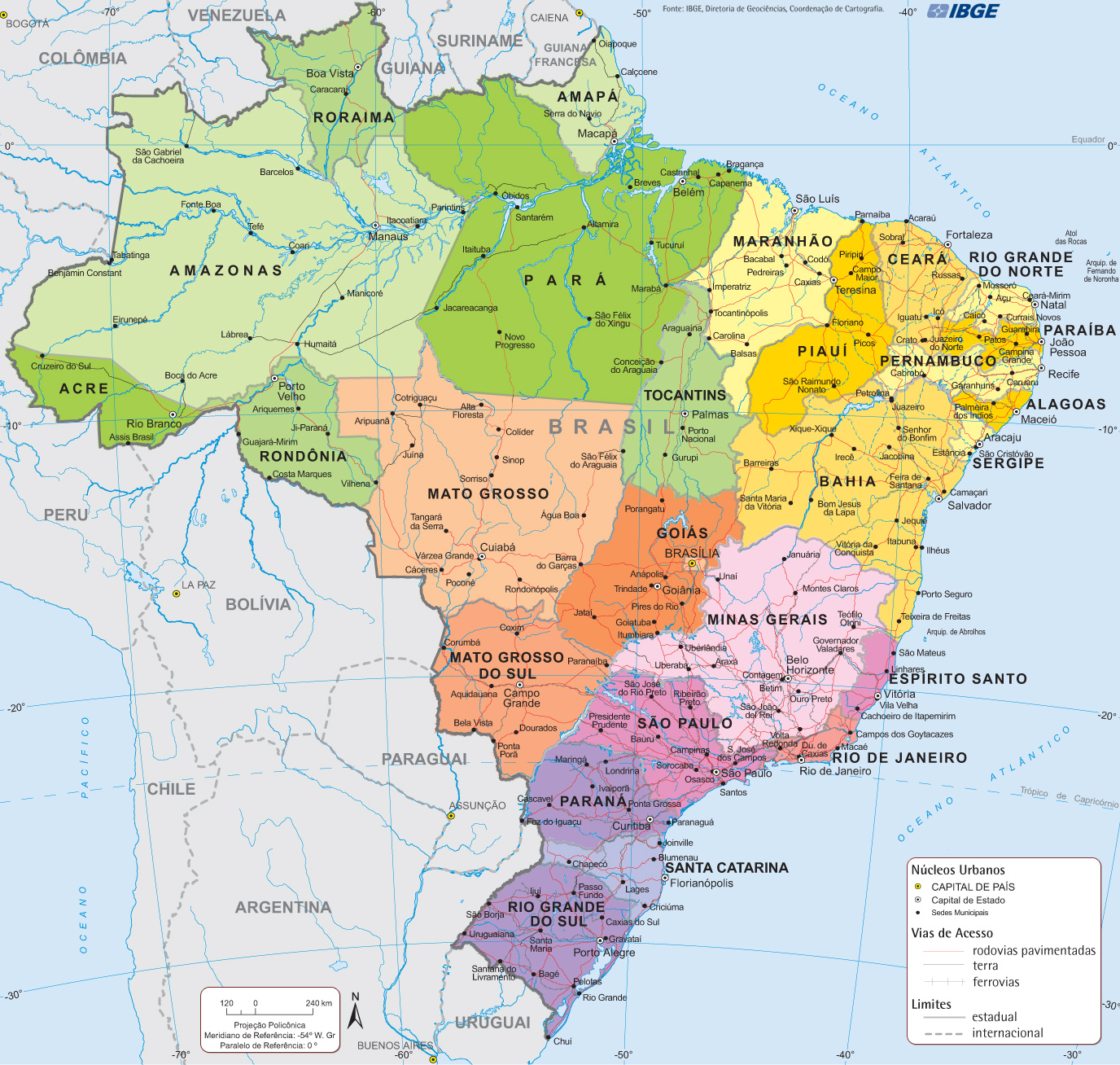 011195 - Geografia 2 - 2024/1:Técnico em Informática Integrado ao Ensino Médio, Integrado, 2º Período, Turno Integral (2024)