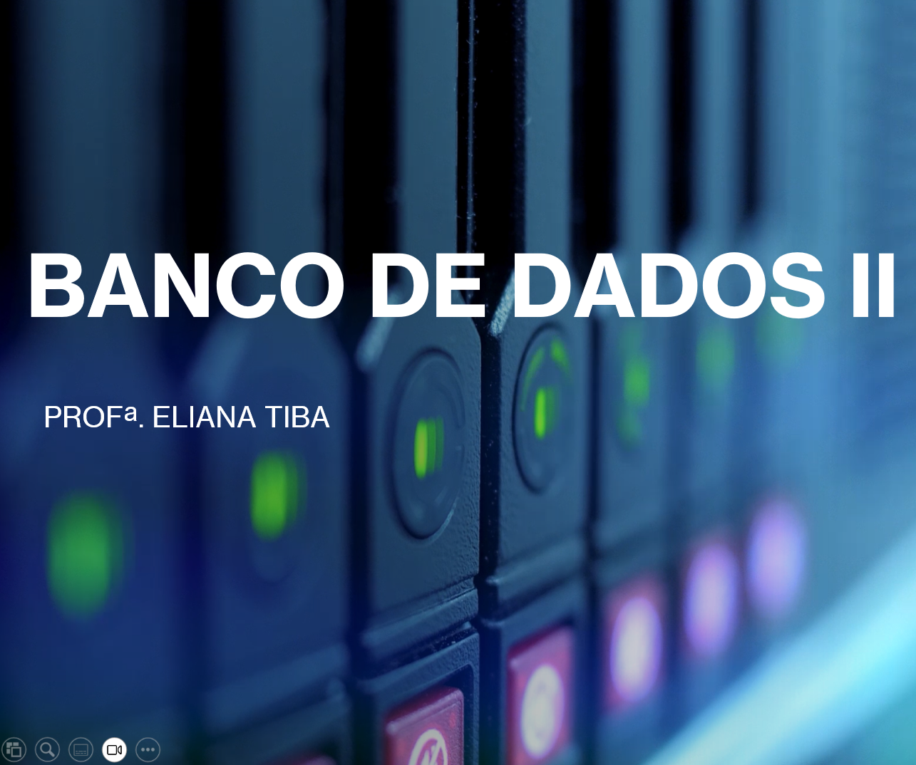 016184 - Banco de Dados II - 2024/2:Técnico em Informática, Técnico Concomitante, 2º Período, Turno Noturno (2024)