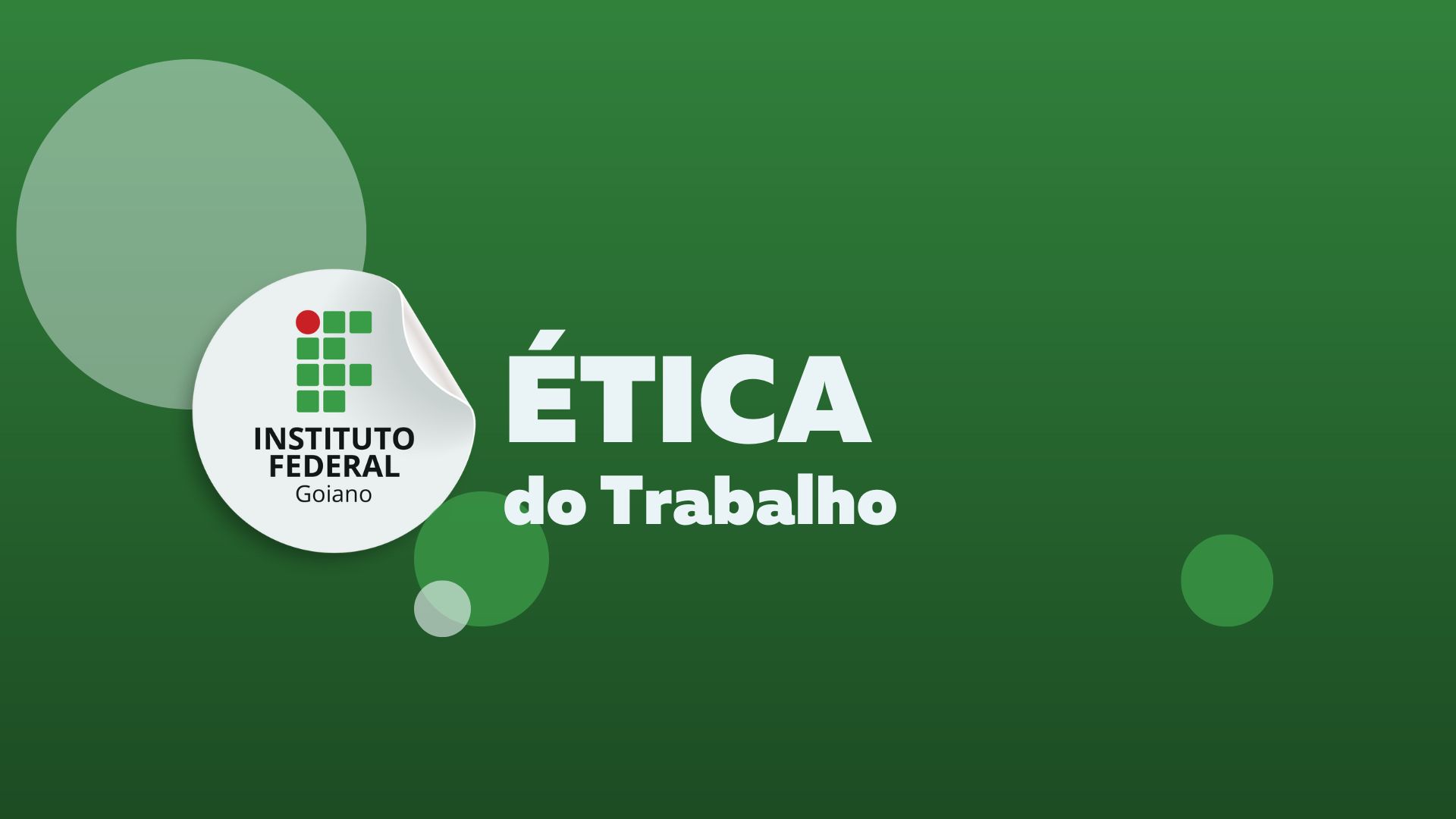 015250 - Ética do Trabalho - 2024/2:Técnico em Segurança do Trabalho, Subsequente, 4º Período, Turno Noturno (2024)
